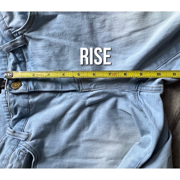 G.I.L.I. : denim stretch bermuda shorts - Picture 10 of 10